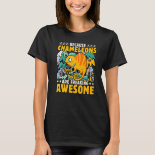Camiseta Chameleon diciendo 7
