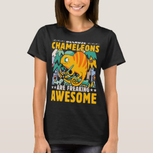 Camiseta Chameleon diciendo 7