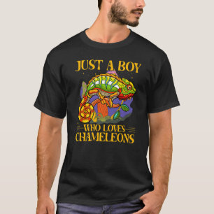 Camiseta Chameleon diciendo 9