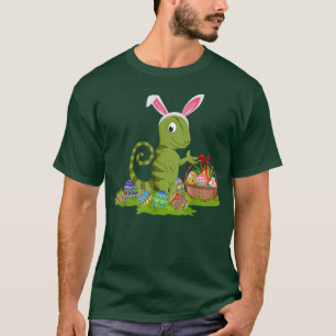 Camiseta Chameleon Easter Huevos Caza Bunny Chameleon Easte