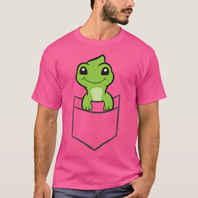 Camiseta Chameleon En El Bolsillo Ama A Los Chameleons (Anverso)
