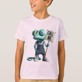 Camiseta Chameleon en los overoles de Denim