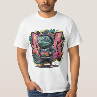 Camiseta Chameleon graffitti