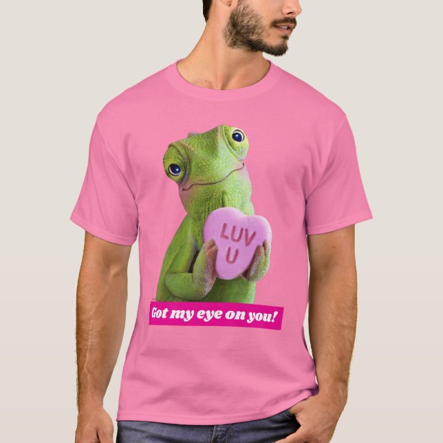 Camiseta Chameleon Heart (Luv U) (Anverso)