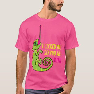 Camiseta Chameleon Linked Green Lizard Terrarium Mascota Ch