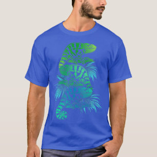 Camiseta Chameleon Mascota Reptile Retro Chameleons