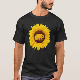 Camiseta Chameleon Para Mujeres Hombres Lizarda Girasol Ani