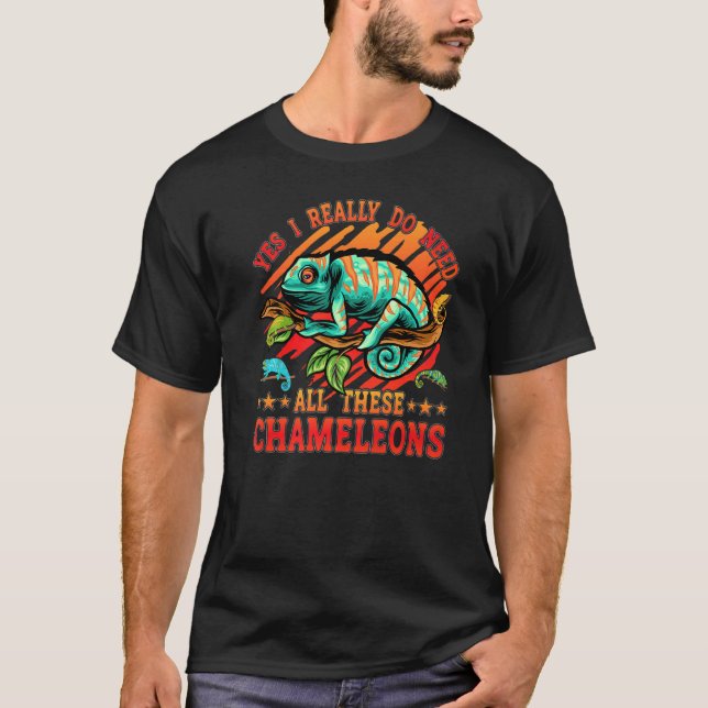 Camiseta Chameleon Saying (Anverso)