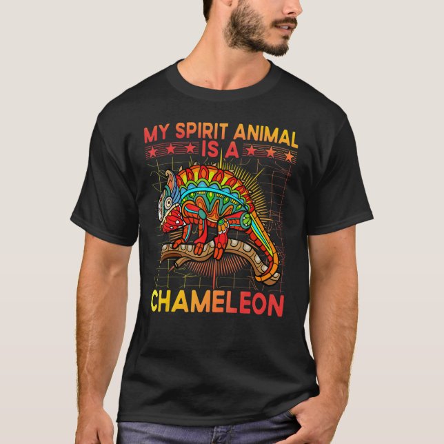 Camiseta Chameleon  Saying 8 (Anverso)