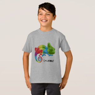 Camiseta Chameleon Única para Chicos - Vibrante