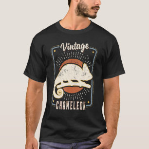 Camiseta Chameleon Vintage Retro Classic Animal Love
