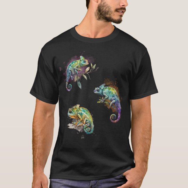 Camiseta Chameleons con velo (Anverso)