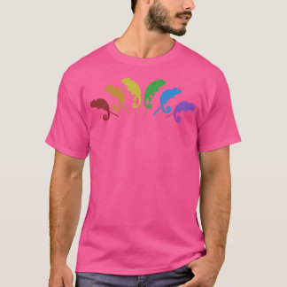 Camiseta Chameleons Lgbt Rainbow Panther Velado Lover Chame