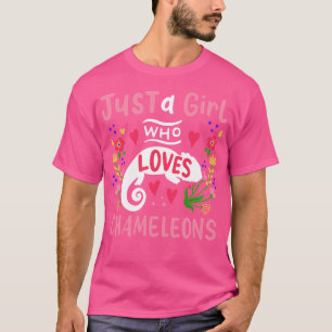 Camiseta Chameleons Lizard Chameleon Lover