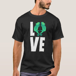 Camiseta Chameleons Love Reptiles Lizard Geckos Chameleon