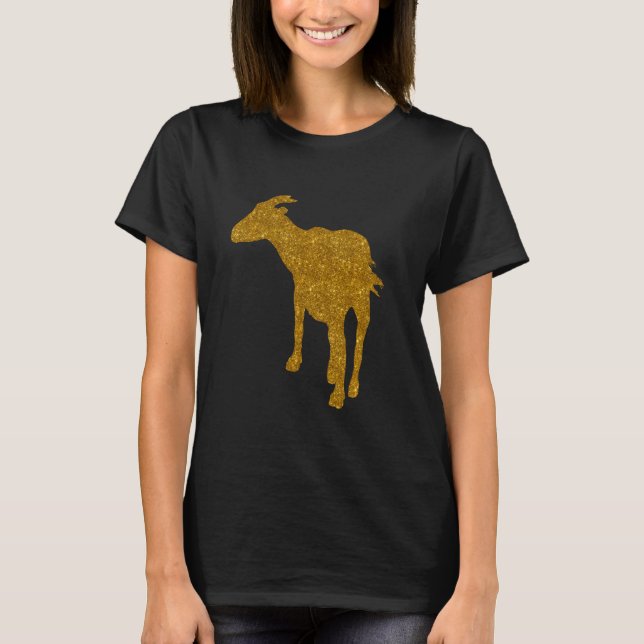 Camiseta Chamois Para Mujeres Chica Goat Antelope Animal (Anverso)