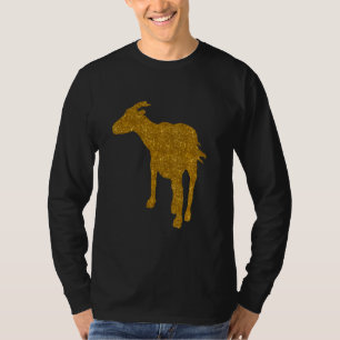 Camiseta Chamois Para Mujeres Chica Goat Antelope Animal