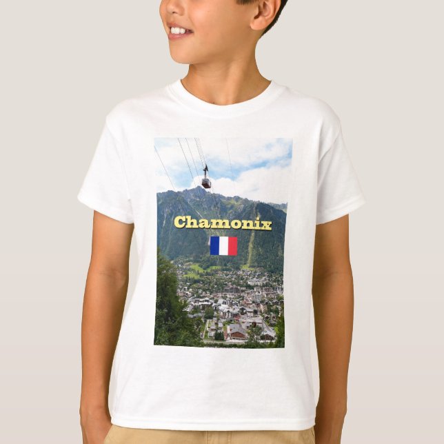 Camiseta Chamonix - Mont Blanc (Anverso)