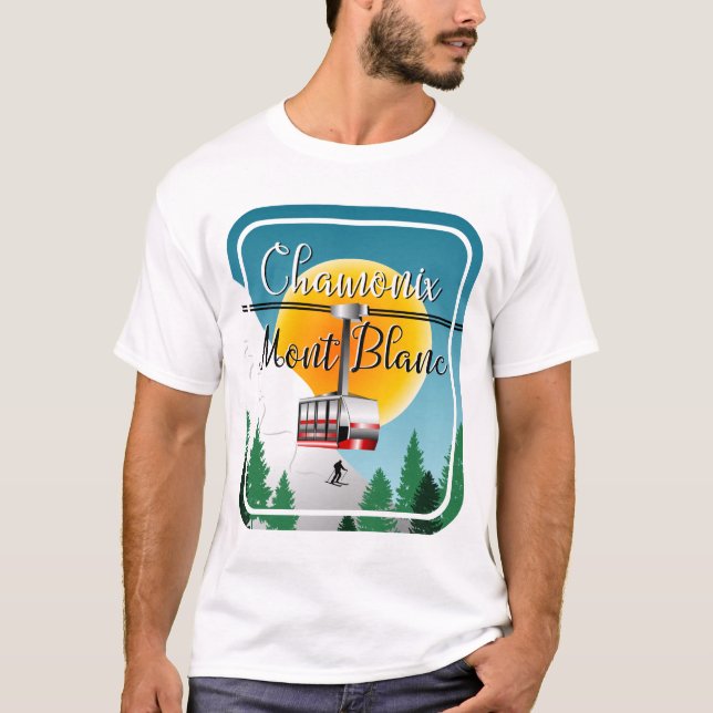 Camiseta Chamonix Mont Blanc Francia (Anverso)
