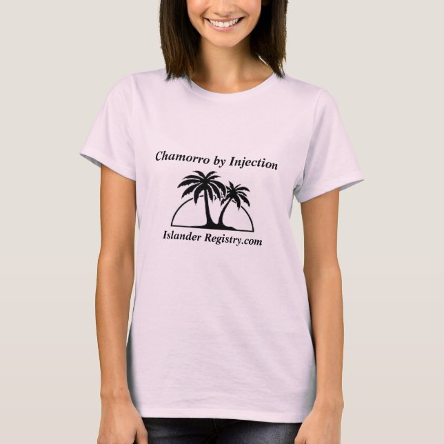 Camiseta Chamorro por inyección, (Anverso)
