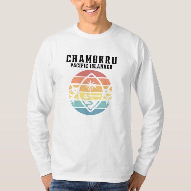 Camiseta Chamorru Guam Guahan Pacific Islander T-Shirt (Anverso)