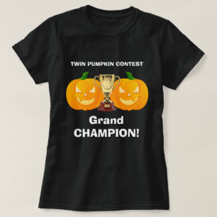 Camiseta CHAMP DE CONCURSO DE BOMBA DE novedad DE HALLOWEB