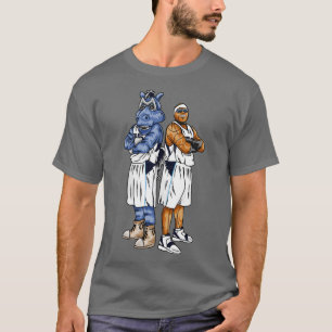 Camiseta Champ y Mavs Man Dallas Mascot toon Style TShirt