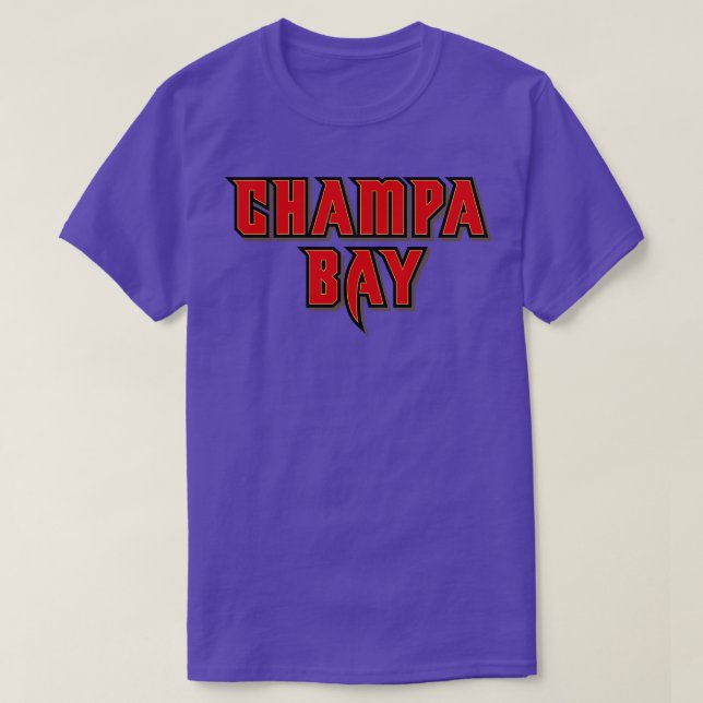 Camiseta Champa Bay Black (Diseño del anverso)