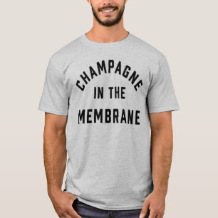 Camiseta Champagne en la membrana