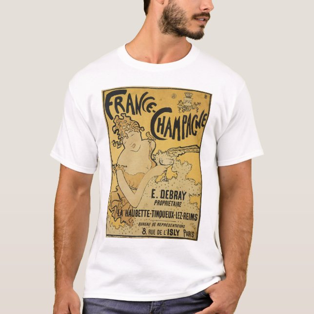 Camiseta Champagne francés (Anverso)
