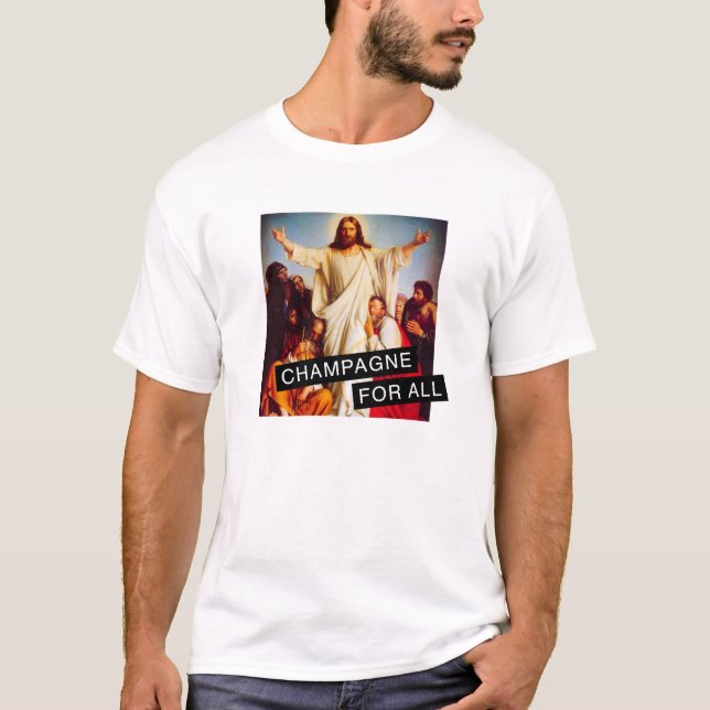 Camiseta Champán Jesús (Anverso)