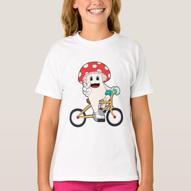 Camiseta champiñón con bicicleta.PNG (Anverso)