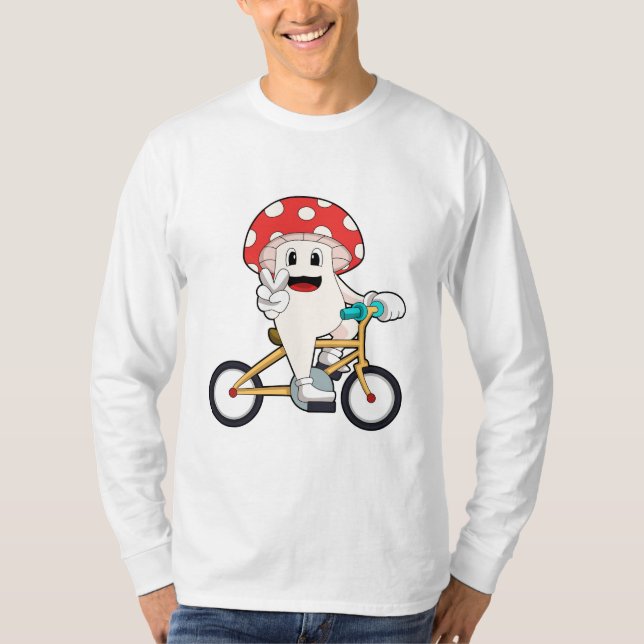 Camiseta champiñón con bicicleta.PNG (Anverso)