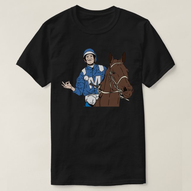 Camiseta Champion Racehorse Winx Jockey Hugh Bowman (Diseño del anverso)