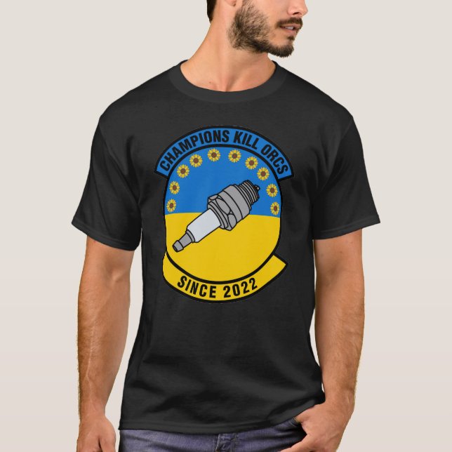 Camiseta Champions Kill Orcs v2 (Anverso)
