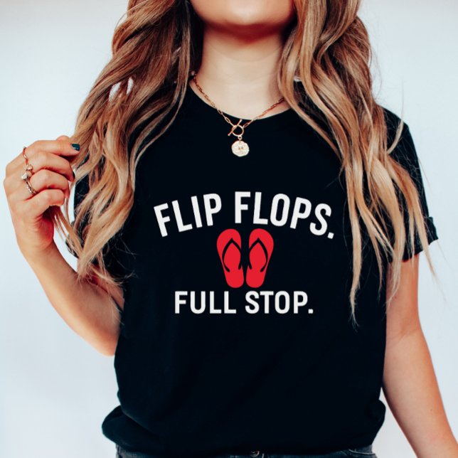 Camiseta Chanclas Punto Final; Playa Corta y Dulce (Subido por el creador)