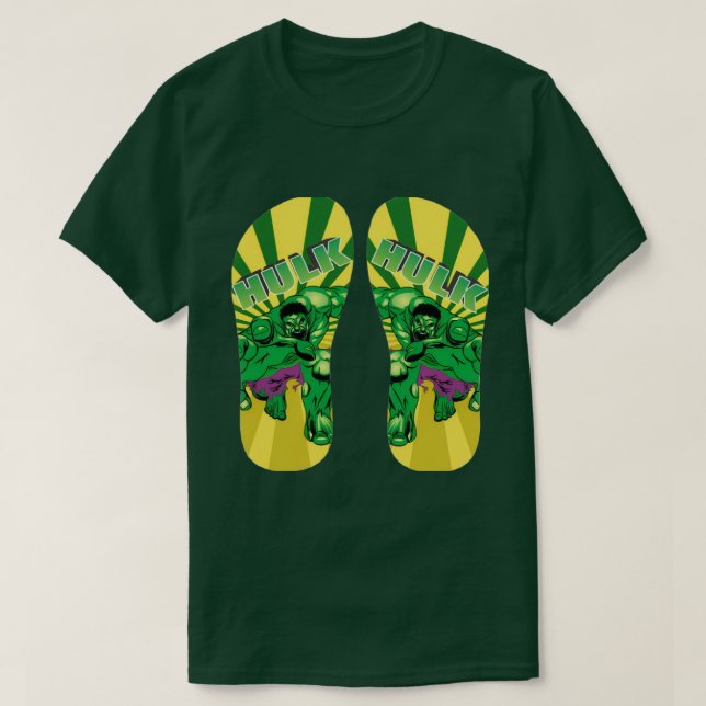 Camiseta Chancletas de playa (Diseño del anverso)