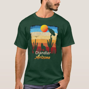 Camiseta Chandler Arizona AZ Atardecer Coyote Buitre Cactus