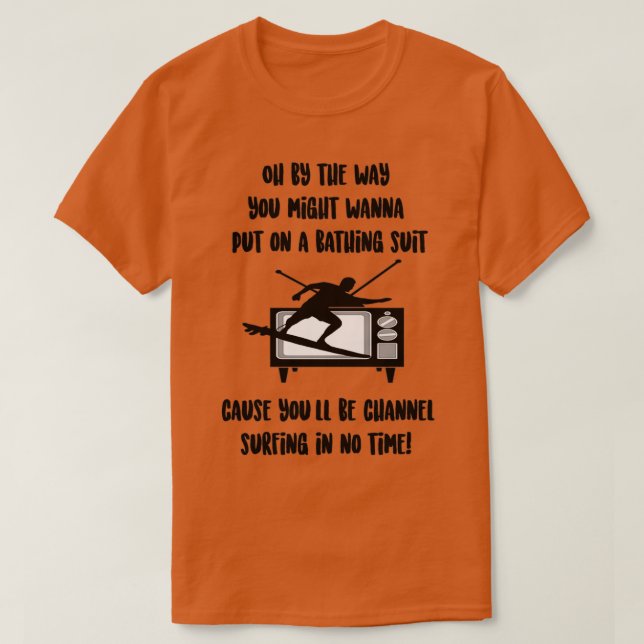 Camiseta Chanel Surfing En Poco Tiempo (Diseño del anverso)