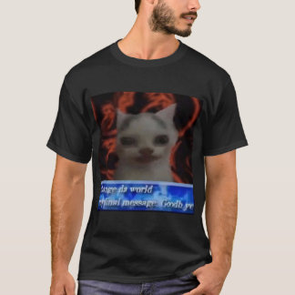 Camiseta change da world cat