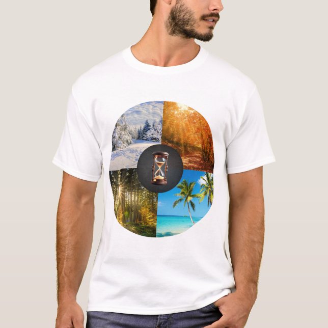 Camiseta Change is the Only Constant – Four Seasons Wheel (Anverso)