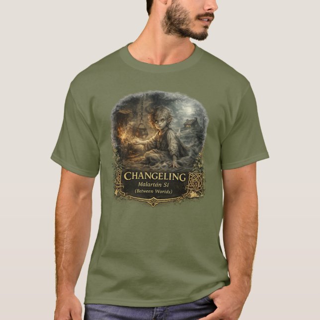 Camiseta Changeling Folklore  – Malartán Sí (Between Worlds (Anverso)