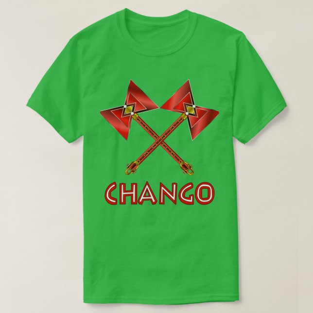 Camiseta Chango Twin Double ThunderAxe (Diseño del anverso)