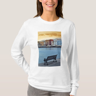 Camiseta Chania al anochecer, Chania, Creta, Grecia