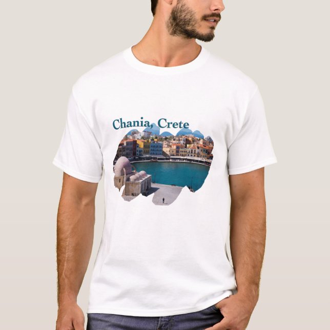 Camiseta Chania, Creta: Puerto veneciano (Anverso)