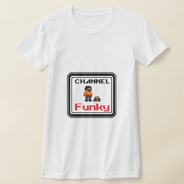 Camiseta Channel Funky - Arte Pixel (Distribución)