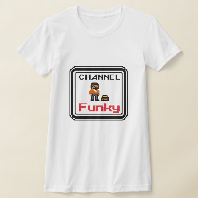 Camiseta Channel Funky - Arte Pixel (Distribución)