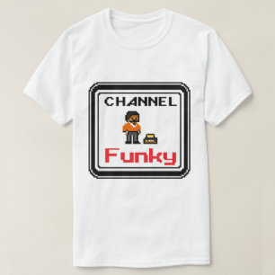 Camiseta Channel Funky Pixel Art