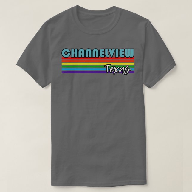 Camiseta Channelview Texas Pride Channelview LGBT Gift LGB (Diseño del anverso)
