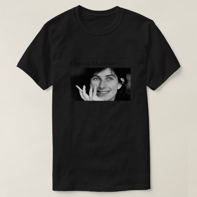 Camiseta Chantal Akerman (Diseño del anverso)